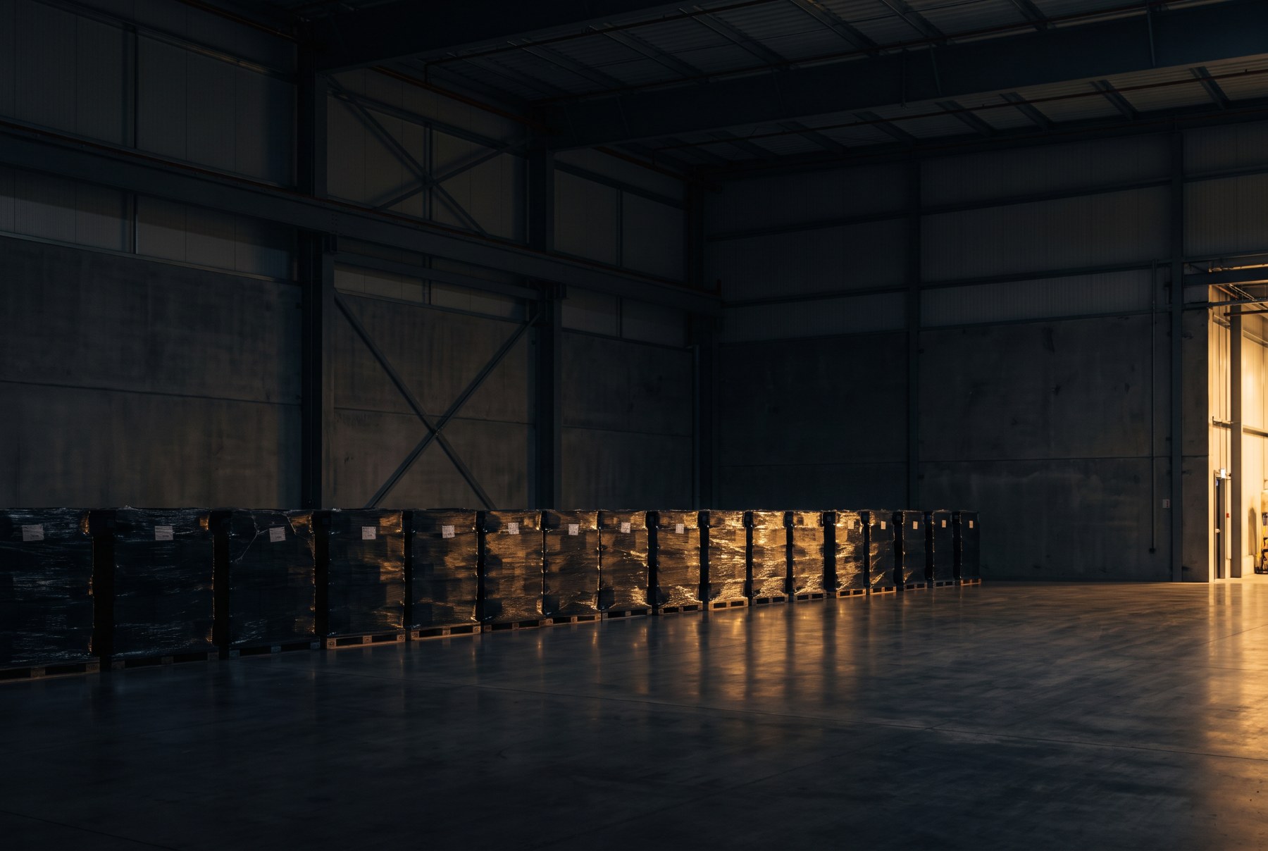 The Dallas receiving floor