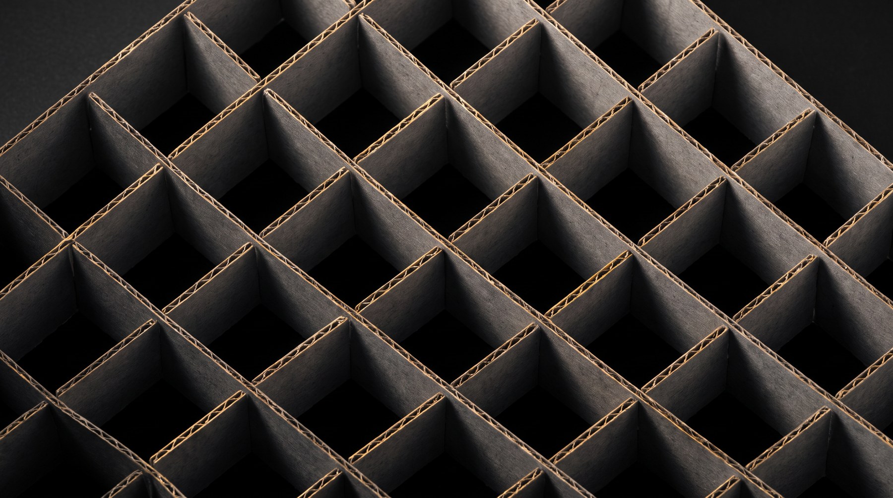 Case packs stacked to illustrate minimum order quantity